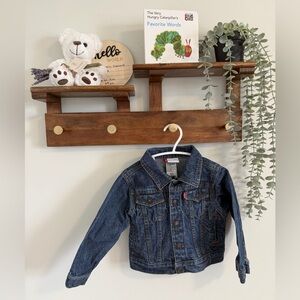 Levi's Dark Blue Denim Jacket - Classic Jean Coat